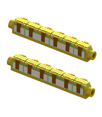 WA-6系列水冷半导体激光器阵列